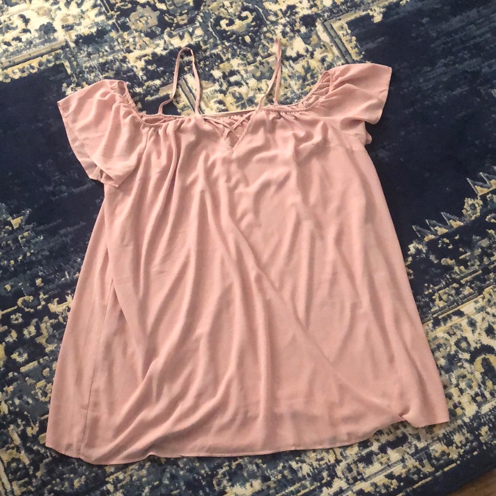 Pale pink dress